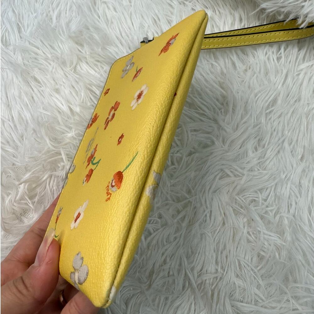 COACH Floral Zip Wristlet - Picture 3 of 5